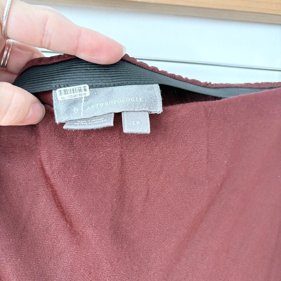 Anthropologie midi satin slip skirt - Picture 5 of 7